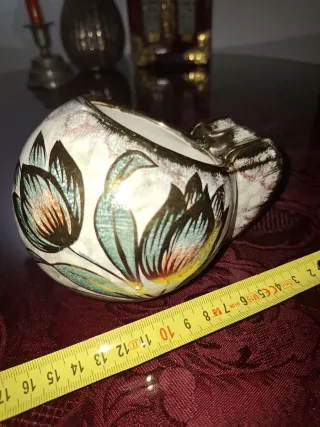 Cenicero Cerámica Esmaltada Vintage