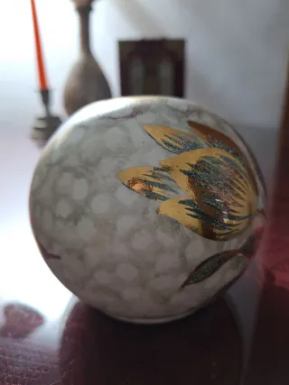 Cenicero Cerámica Esmaltada Vintage