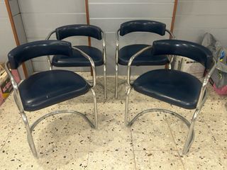 Conjunto 4 Sillas Bauhaus Cantilever