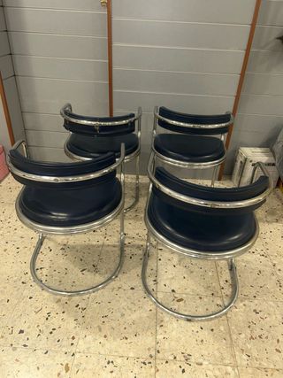 Conjunto 4 Sillas Bauhaus Cantilever