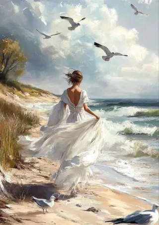 Opera d'arte originale dipinta a mano