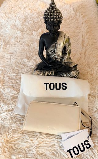 Monedero Tous Beige Elegante