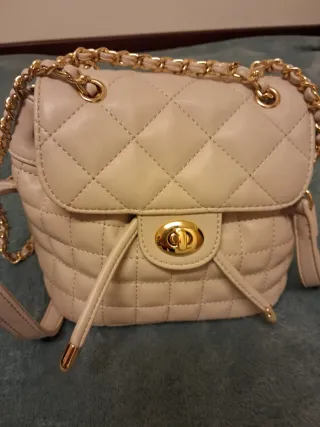 Zainetto Carpisa Beige e Oro