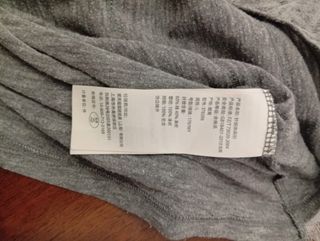 T-shirt Hollister donna beige/grigio