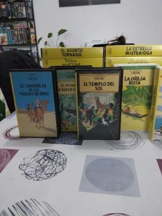 Colección VHS Tintín