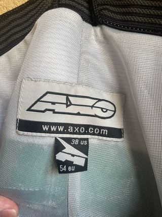 Pantalón Motocross AXO Verde y Blanco