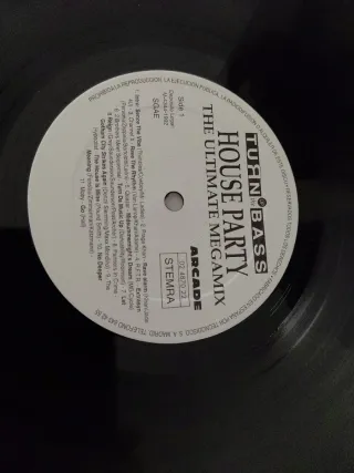 Vinilo Doble Turn Up The Bass House Party