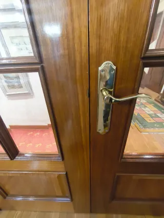 Puertas de roble para salón