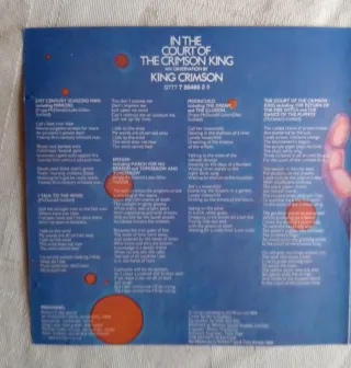 CD King Crimson In The Court Of The Crimson King
