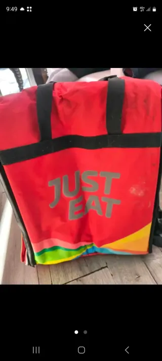Mochila térmica Just Eat reparto
