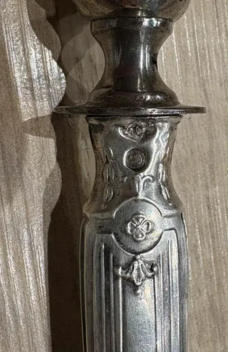 Lote cubiertos antiguos plata franceses