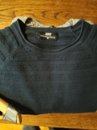 Jersey azul oscuro talla M