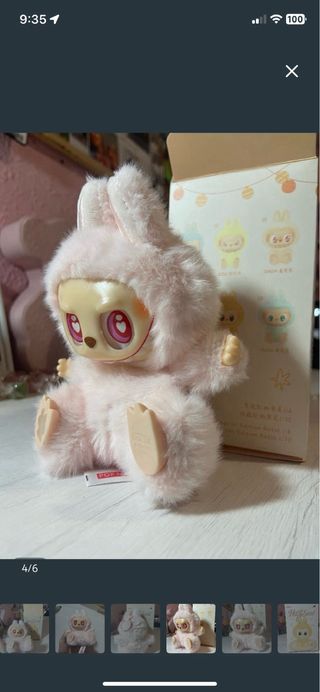 Labubu Rosa Edición Resistente POPMART