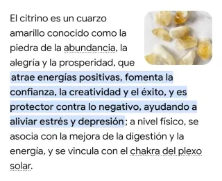 Anillo Plata Ajustable Citrina Natural