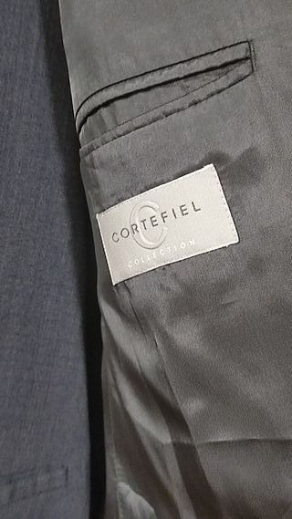 Traje Cortefiel Gris 3 Piezas Nuevo