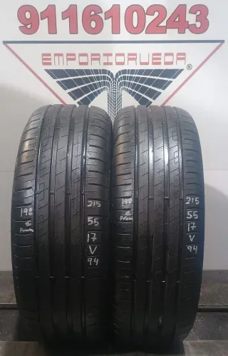 215 55 17 V GOODYEAR RUEDA PREMIUM YA MONTADA
