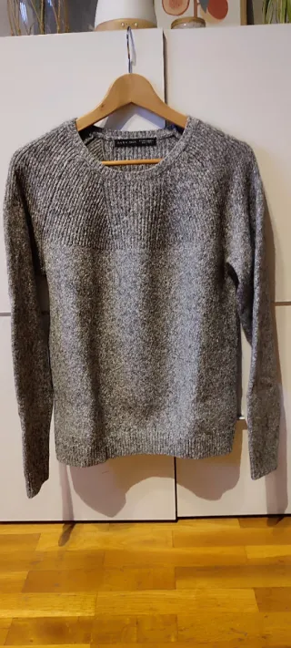 Jersey Zara Gris Talla M