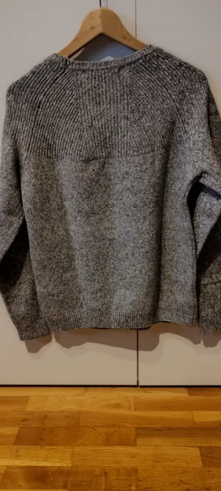 Jersey Zara Gris Talla M