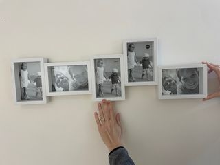 Marco de fotos blanco