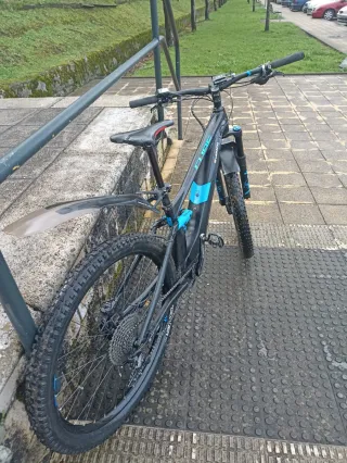 Bici Cube Stereo Hybrid 120mm Fox