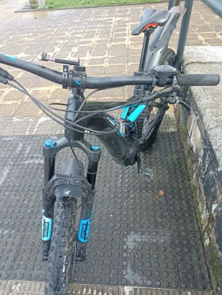 Bici Cube Stereo Hybrid 120mm Fox