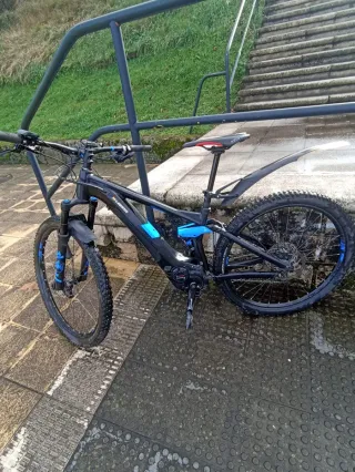 Bici Cube Stereo Hybrid 120mm Fox