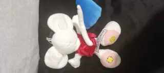 Peluche Diddl Topo con Salopette Rossa