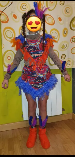 Disfraz India Talla 8-10