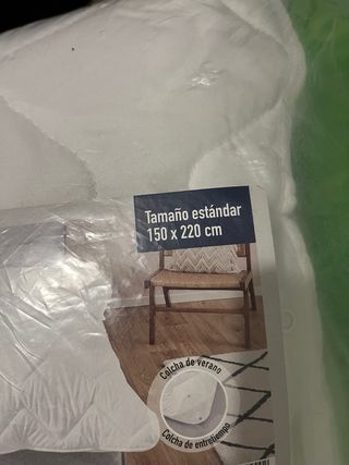 Edredón 4 estaciones blanco