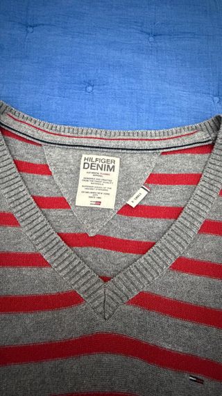 Vestido de punto Tommy Hilfiger rayas S