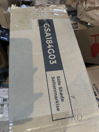 Tenda laterale in alluminio