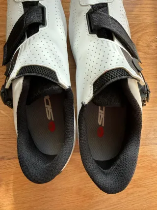 Zapatillas Ciclismo Carretera Sidi Blancas -núm 40