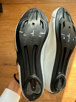 Zapatillas Ciclismo Carretera Sidi Blancas -núm 40