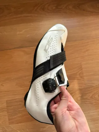 Zapatillas Ciclismo Carretera Sidi Blancas -núm 40