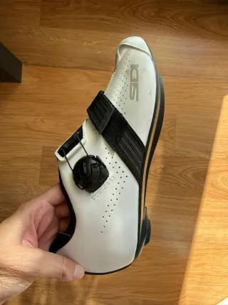 Zapatillas Ciclismo Carretera Sidi Blancas -núm 40