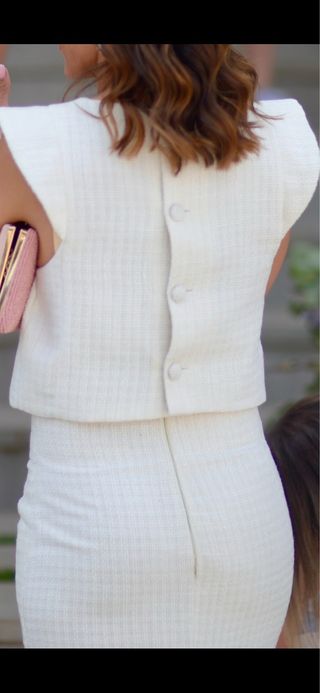 Vestido Silvia Navarro comunión blanco