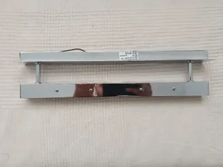 Lámpara espejo/pared baño metal y cristal 40cm