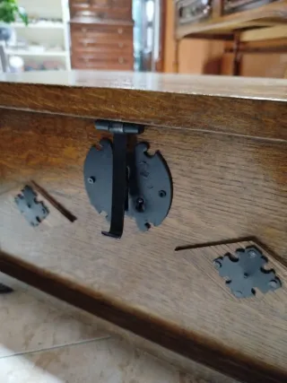 Baúl madera maciza Vintage