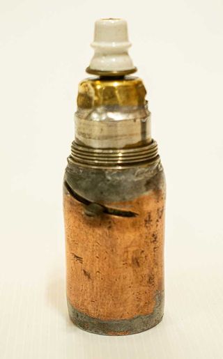 Farol antiguo carruaje con mechero regulable