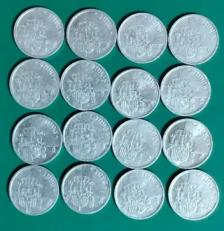 16 Monedas Juan Carlos I Peseta España 1996