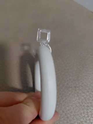 Anelli per tende bianchi