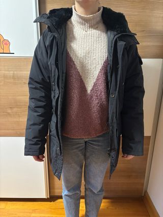 Chaqueta Carhartt Negra Larga