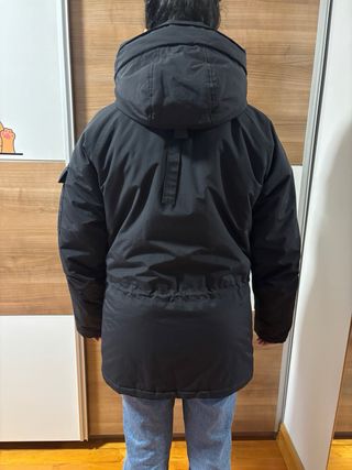 Chaqueta Carhartt Negra Larga