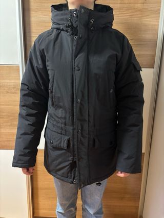 Chaqueta Carhartt Negra Larga