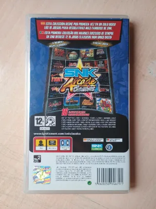 SNK Arcade Classics Vol. 1 - PSP