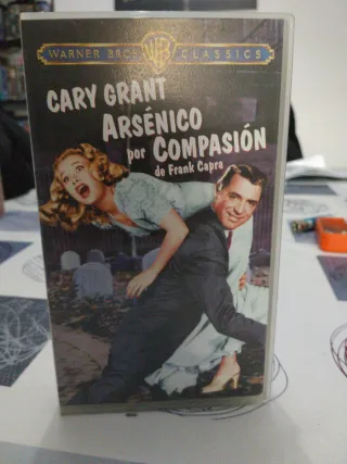 VHS Arsenico por Compasion Cary Grant