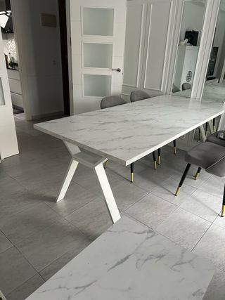 Mesa comedor extensible