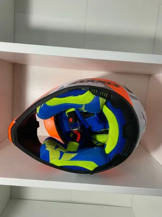 Casco Axxis WOLF + Gafas Thor Motocross