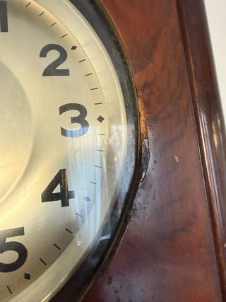 Reloj de Pared Junghans Union Suiza Antiguo