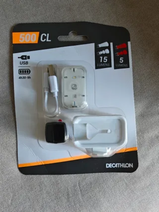Luz LED Recargable USB Decathlon 500 CL